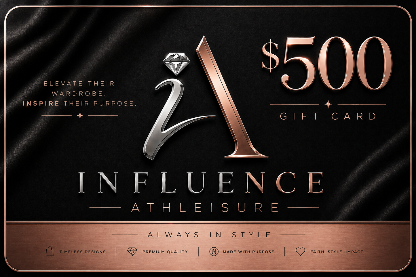 Influence Athleisure Digital Gift Card