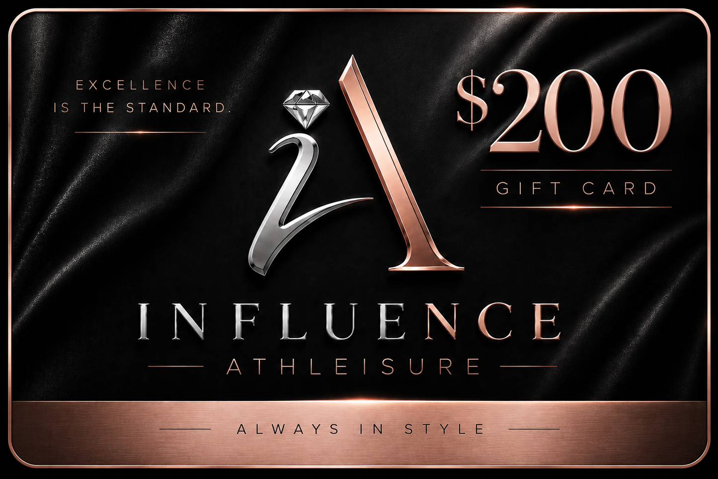 Influence Athleisure Digital Gift Card