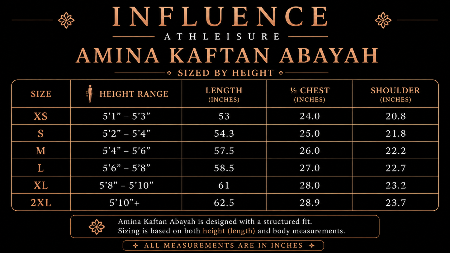 Amina Kaftan Abayah