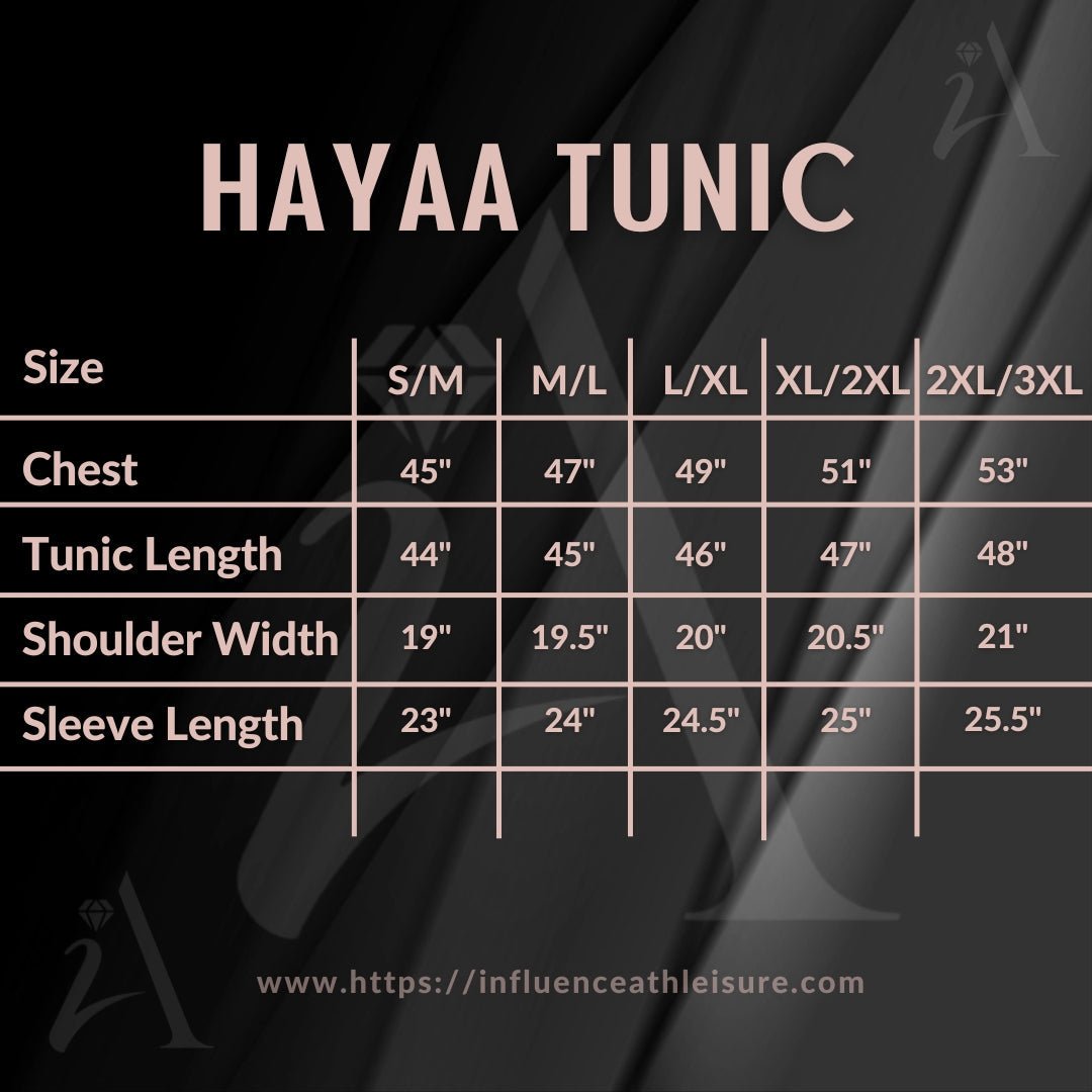 Hayaa Tunic - Influence Athleisure